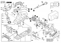 Bosch 3 601 E94 003 Gho 15-82 Portable Planer 230 V / Eu Spare Parts